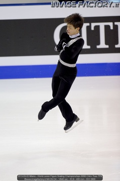 2013-03-02 Milano - World Junior Figure Skating Championships 0058 Chih-I Tsao TPE